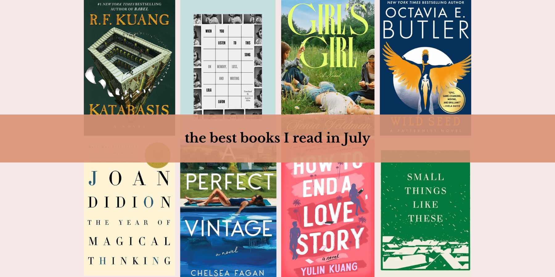 Best books of July 2026